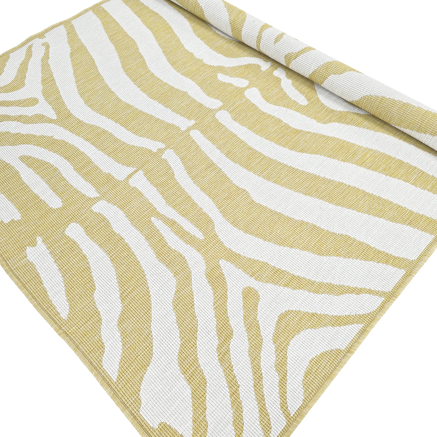 Vloerkleden voor binnen en buiten - utomhusmatta - Winona (geel)