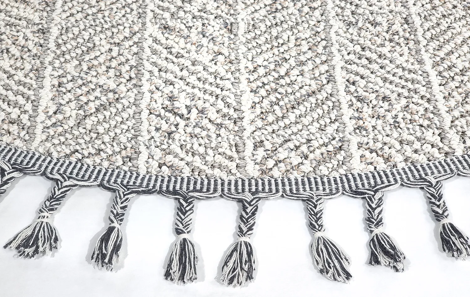 Ronde vloerkleden - Indoor/Outdoor Francisco (grijs)