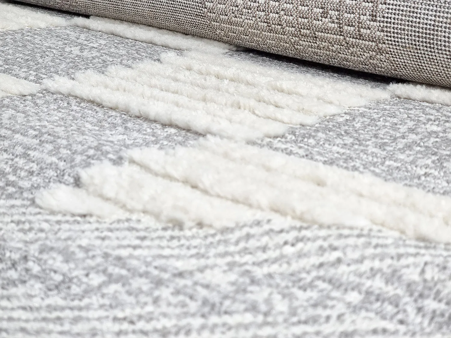 Ronde vloerkleden - Austin (grijs/offwhite)