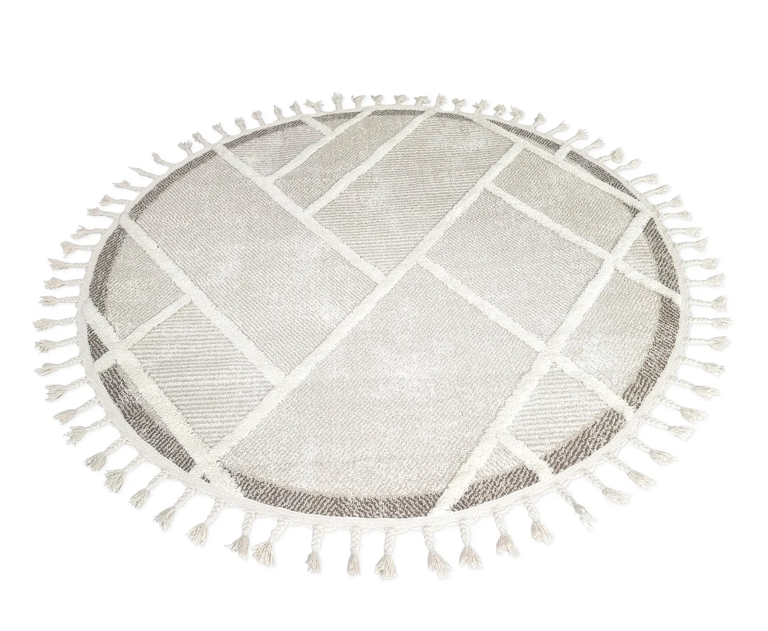 Ronde vloerkleden - Boston (beige)