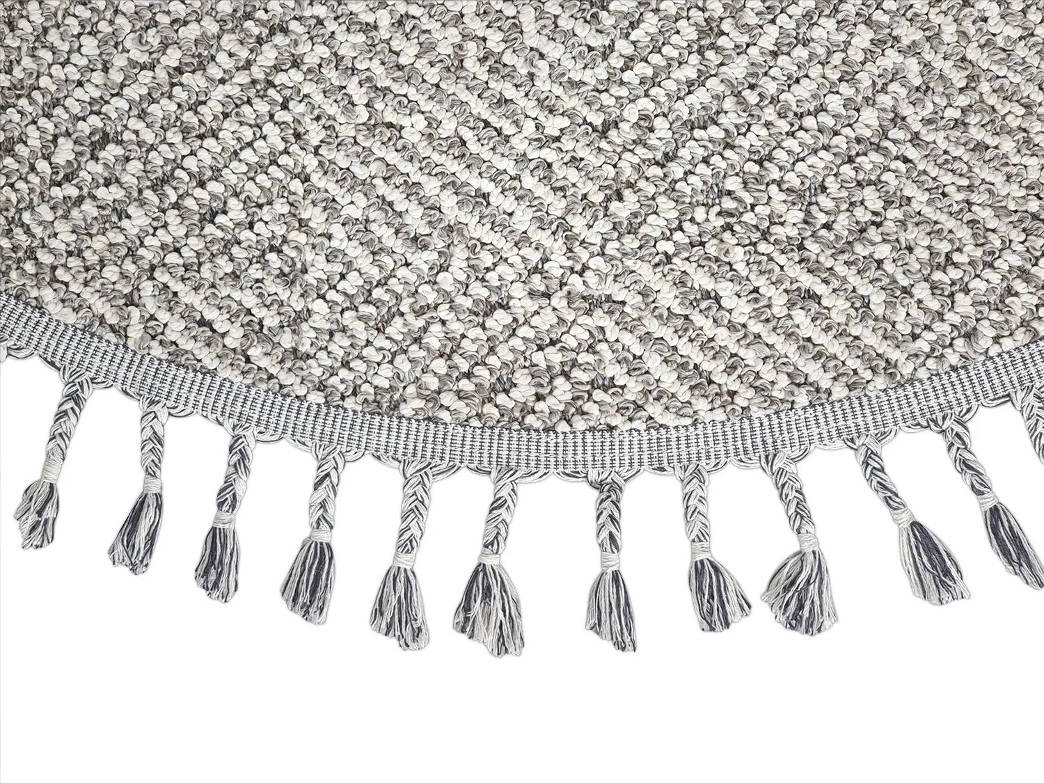 Ronde vloerkleden - Indoor/Outdoor Dakota (grijs)