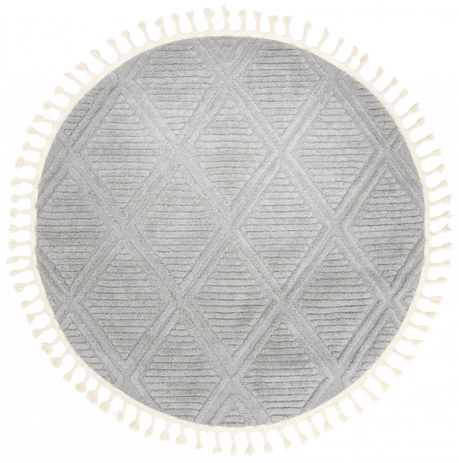 Ronde vloerkleden - Dover (grijs)