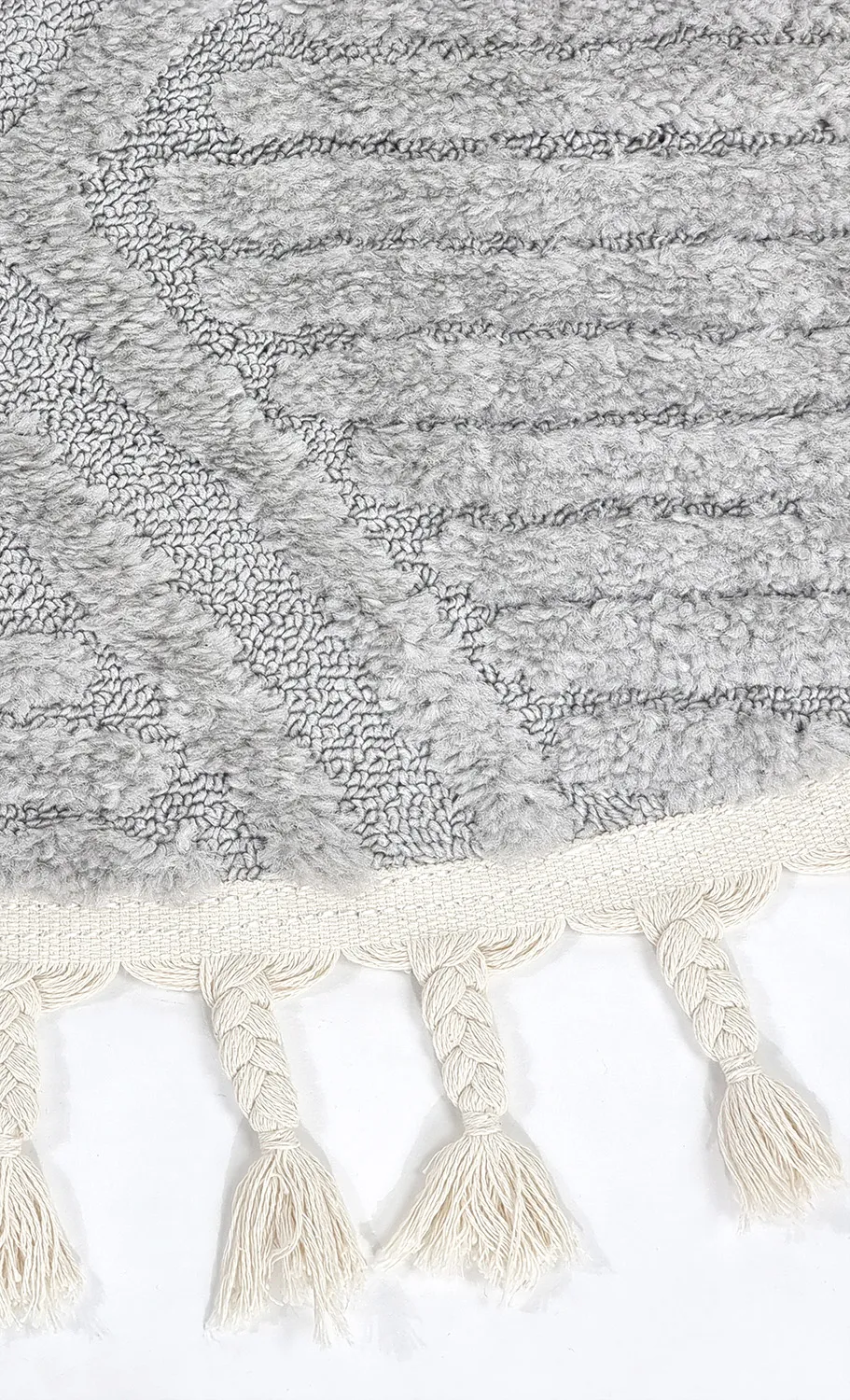 Ronde vloerkleden - Dover (grijs)