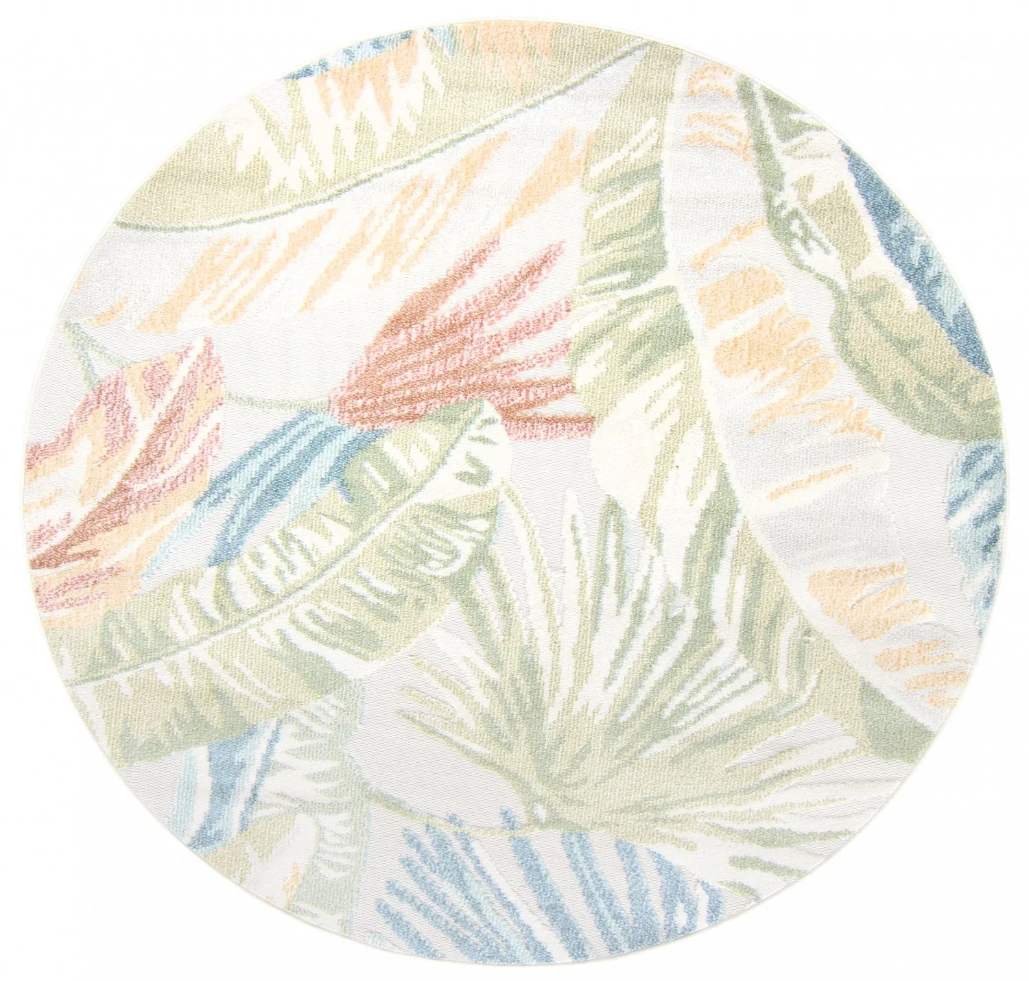 Ronde vloerkleden - Indoor/Outdoor Havana (cream/multi)