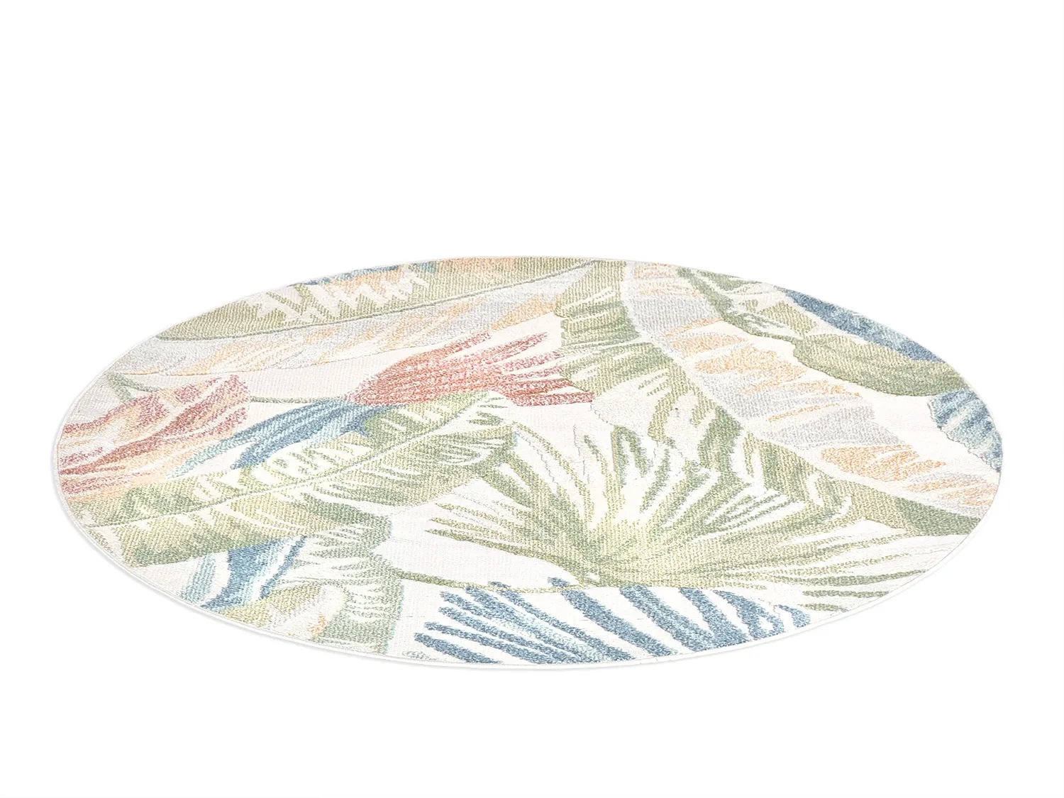 Ronde vloerkleden - Indoor/Outdoor Havana (cream/multi)