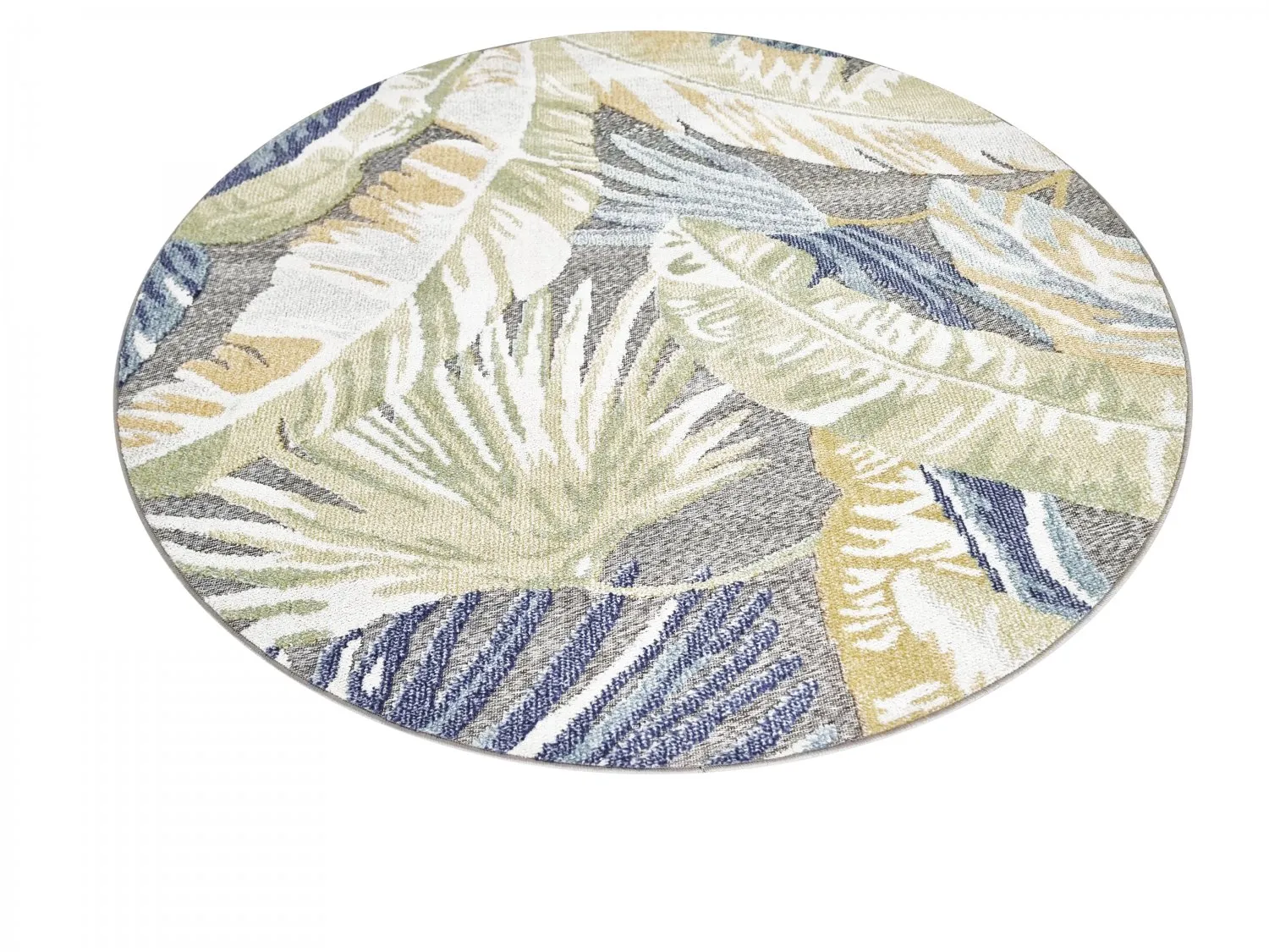 Ronde vloerkleden - Indoor/Outdoor Havana (blauw/multi)