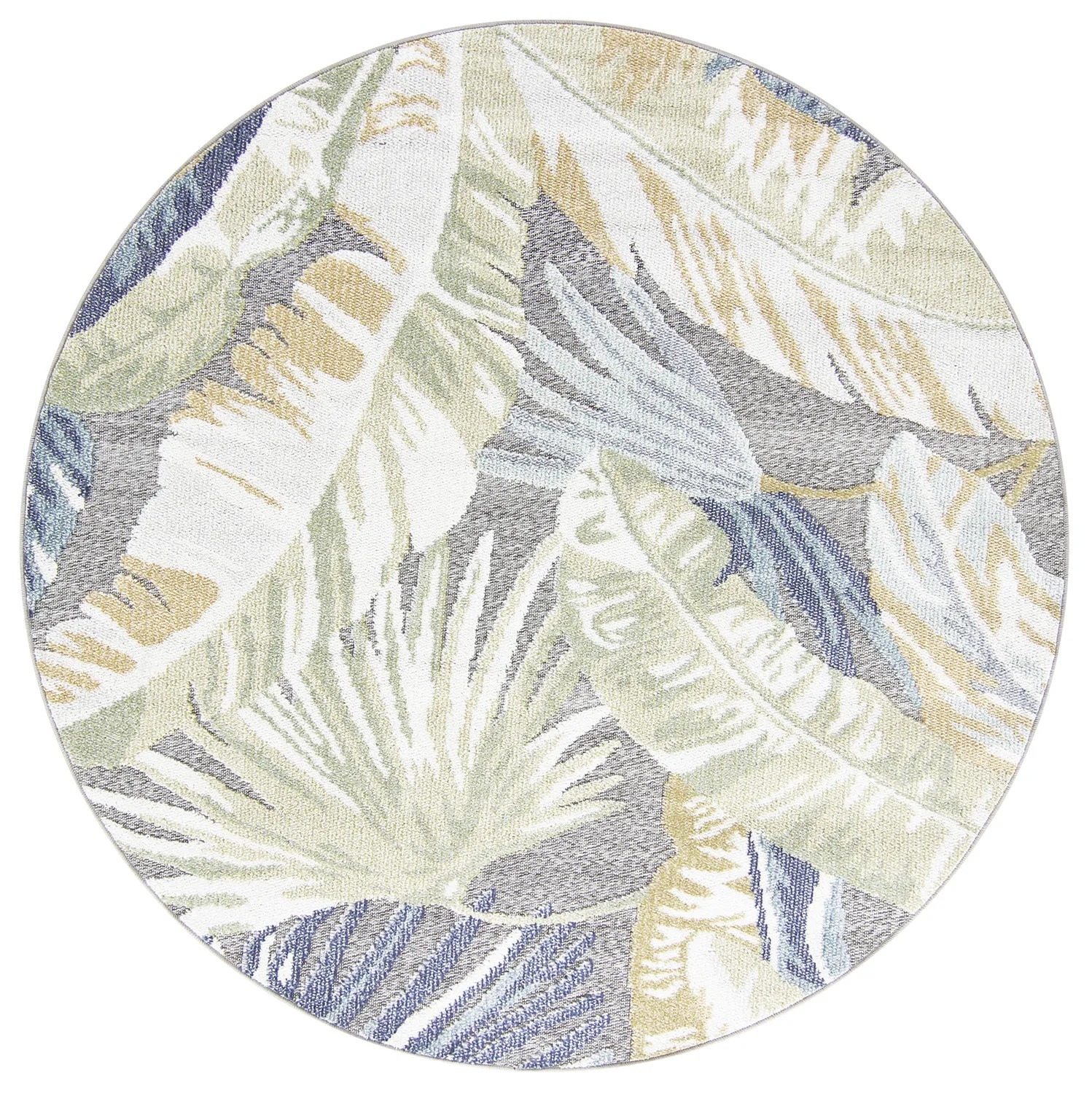 Ronde vloerkleden - Indoor/Outdoor Havana (blauw/multi)