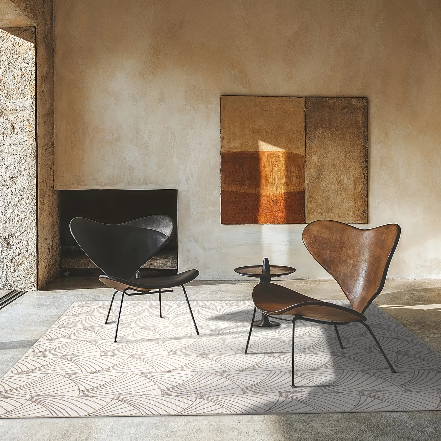 Vloerkleden voor binnen en buiten - Beau (beige)