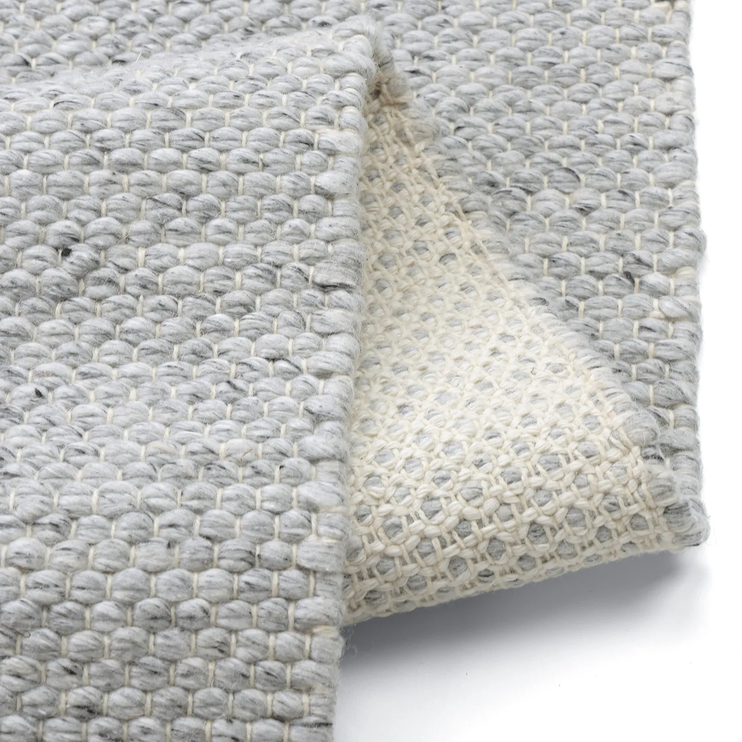 Vloerkleden voor binnen en buiten - Arco Wool Look (grijs/beige)