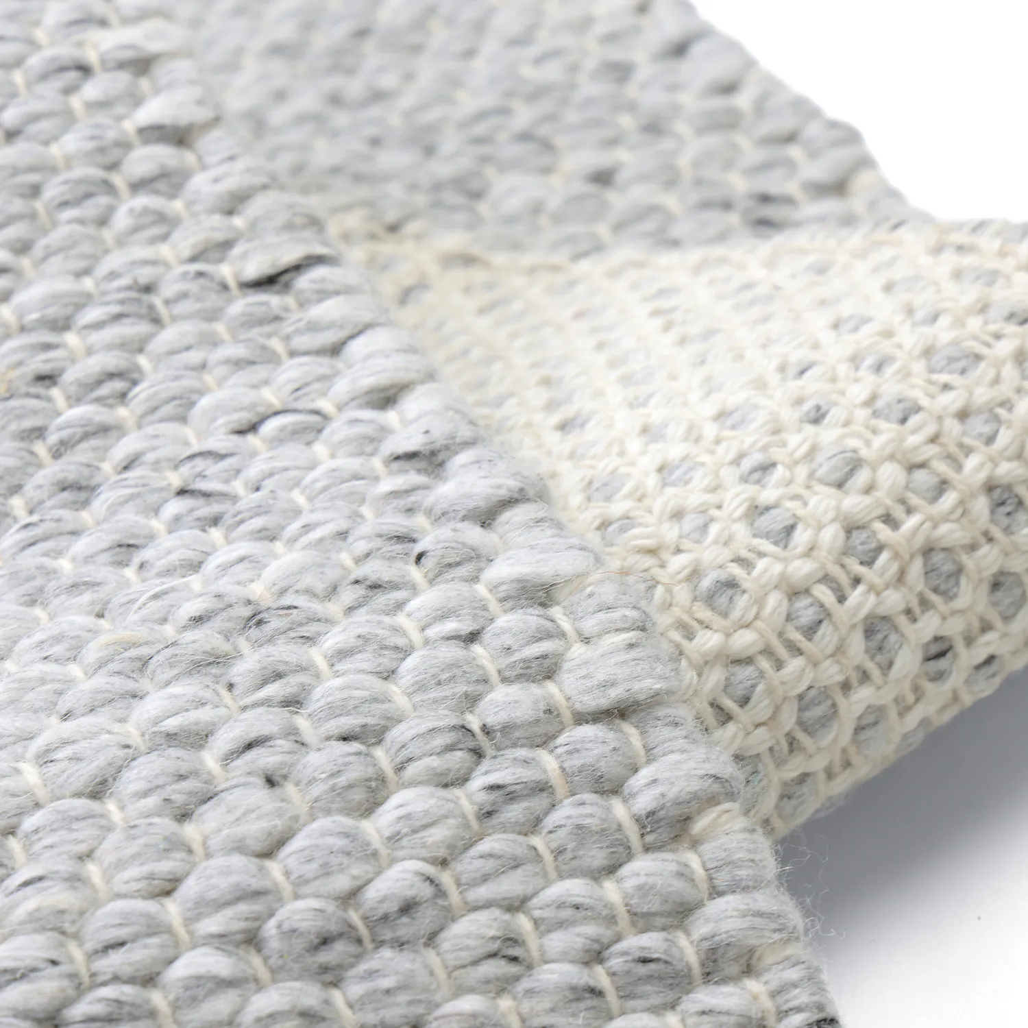 Vloerkleden voor binnen en buiten - Arco Wool Look (grijs/beige)
