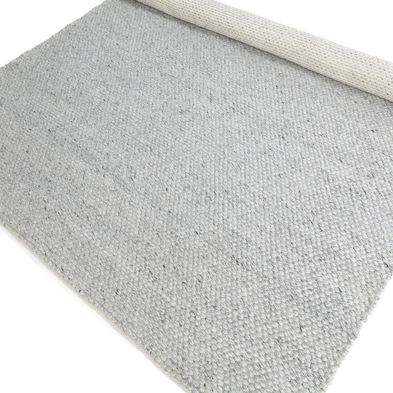 Vloerkleden voor binnen en buiten - Arco Wool Look (grijs/beige)