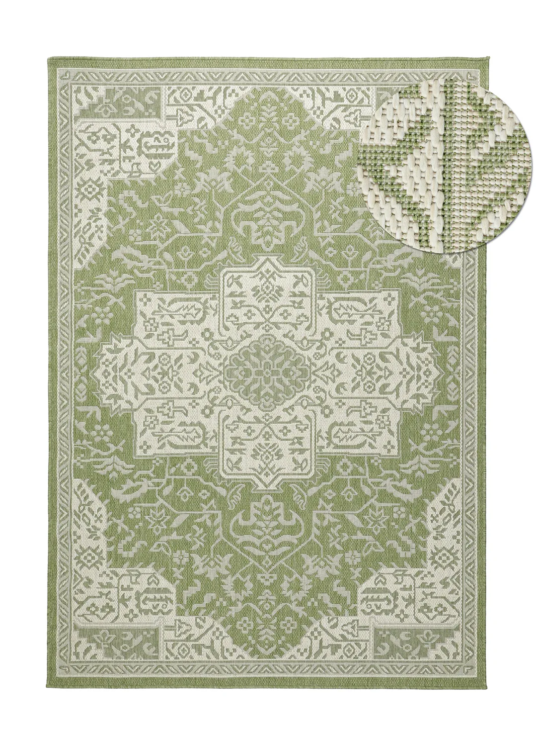 Vloerkleden voor binnen en buiten - Dhamar (groente)