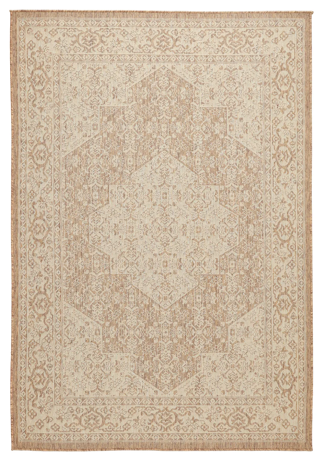 Vloerkleden voor binnen en buiten - Mekele (bruin)