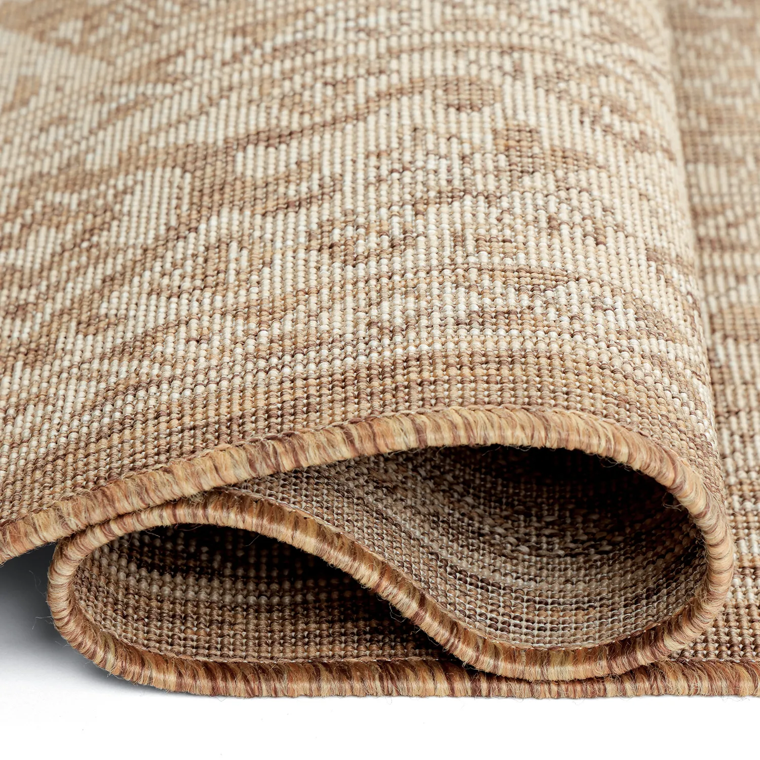 Vloerkleden voor binnen en buiten - Mekele (bruin)