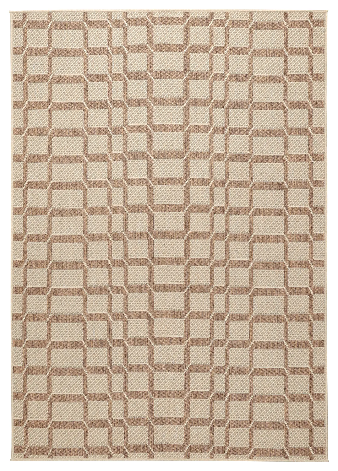 Vloerkleden voor binnen en buiten - Nicosia (bruin)
