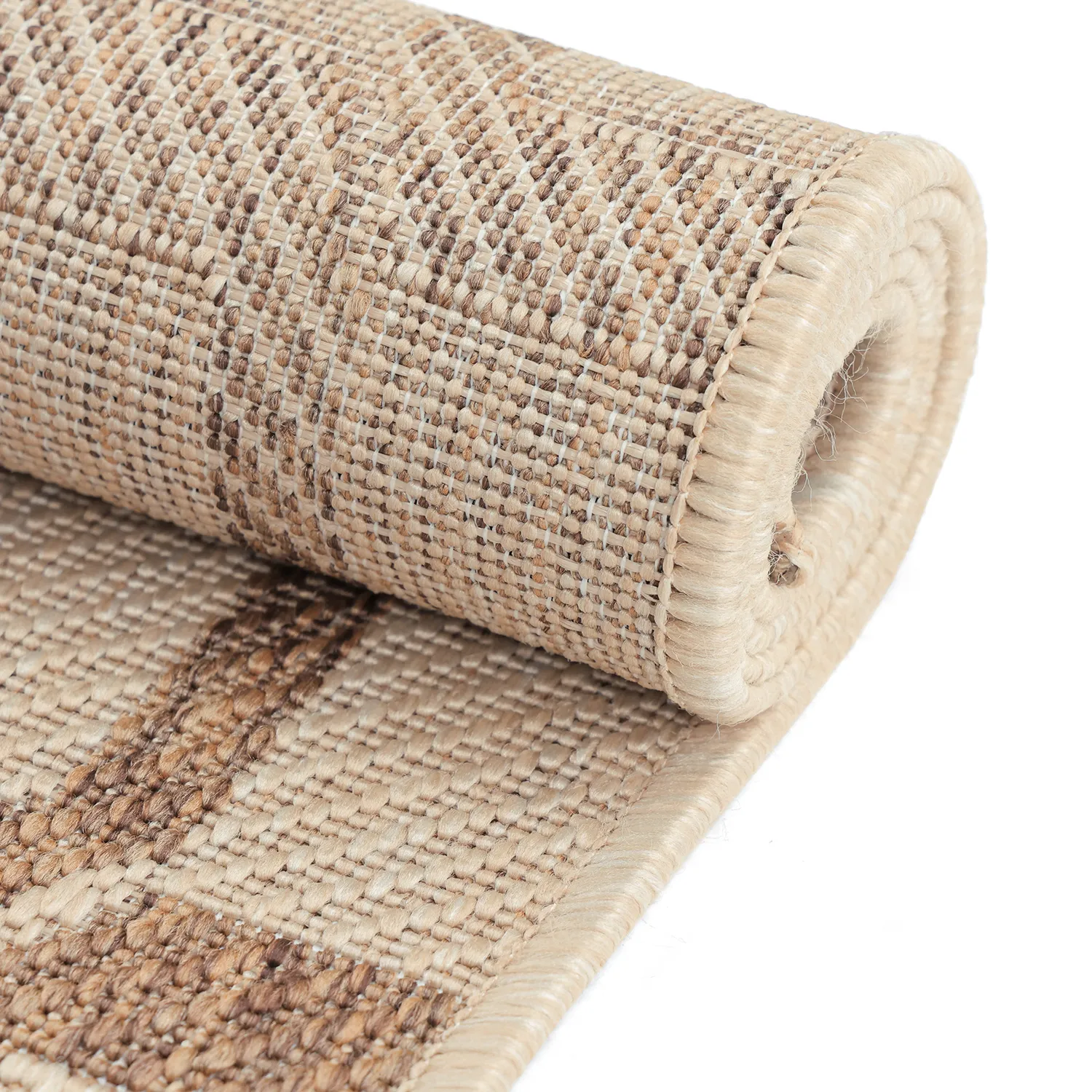 Vloerkleden voor binnen en buiten - Nicosia (bruin)