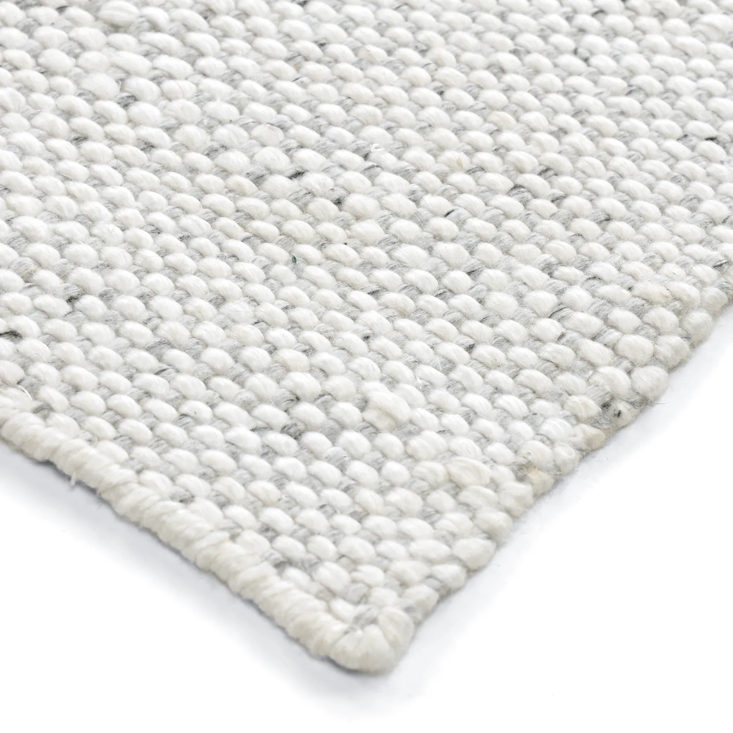 Vloerkleden voor binnen en buiten - Orta Wool Look (lichtgrijs)