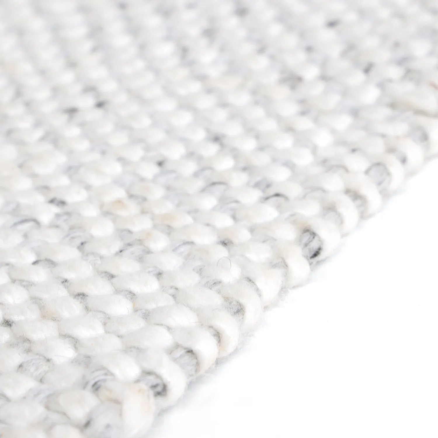 Vloerkleden voor binnen en buiten - Orta Wool Look (lichtgrijs)