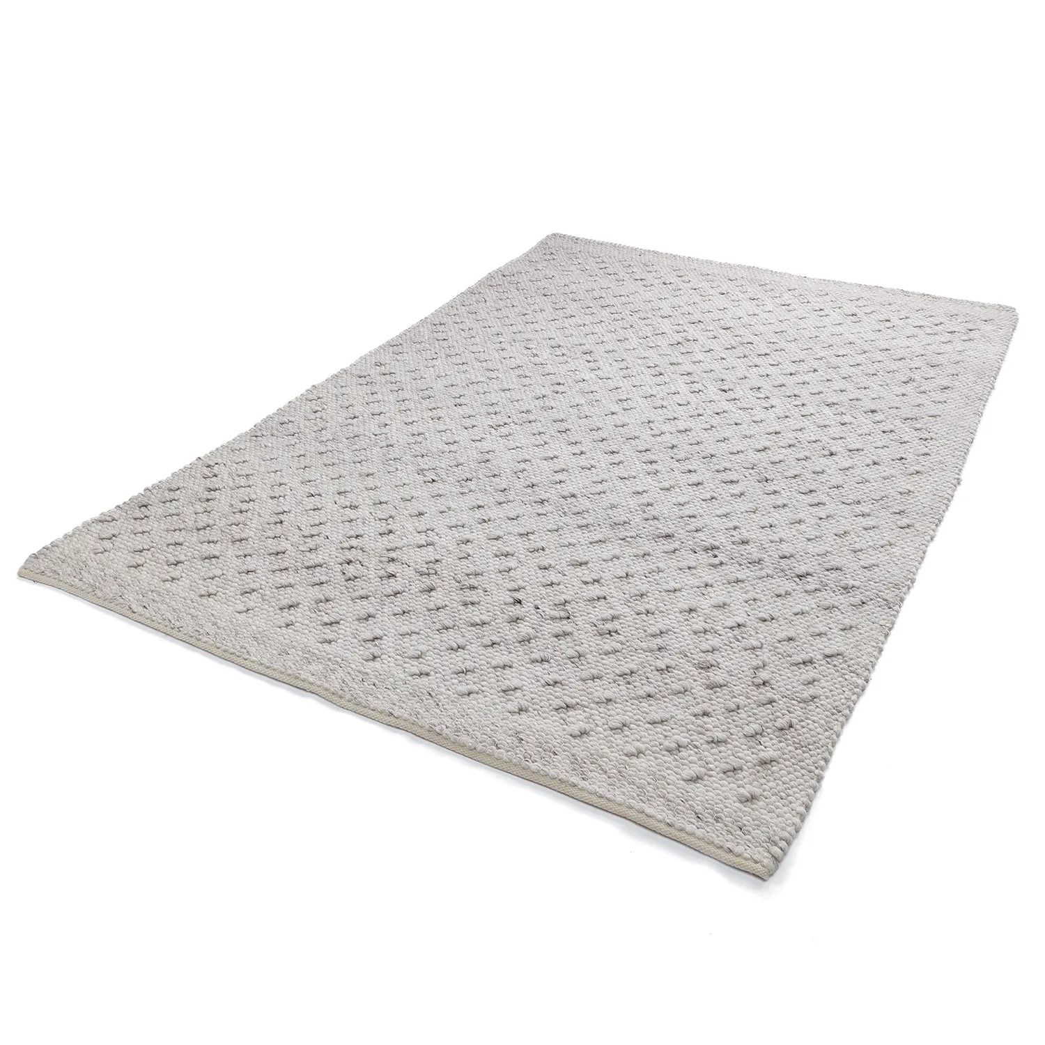 Vloerkleden voor binnen en buiten - Todi Wool Look (grijs/beige)