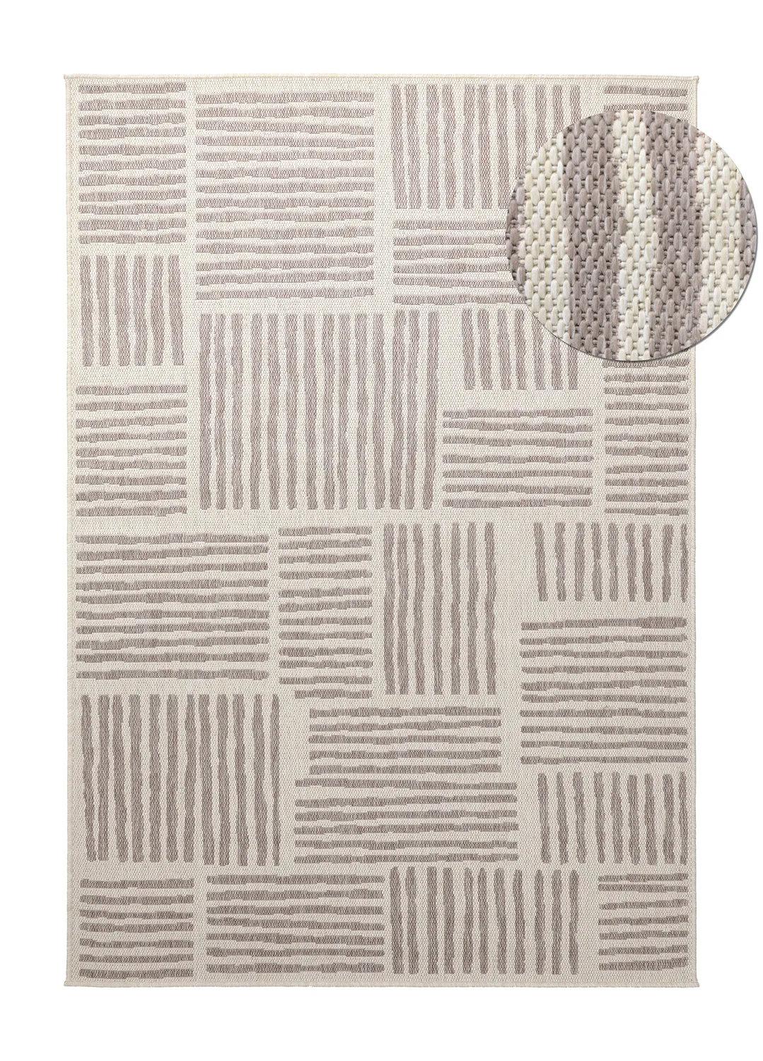 Vloerkleden voor binnen en buiten - Cordoba (taupe)