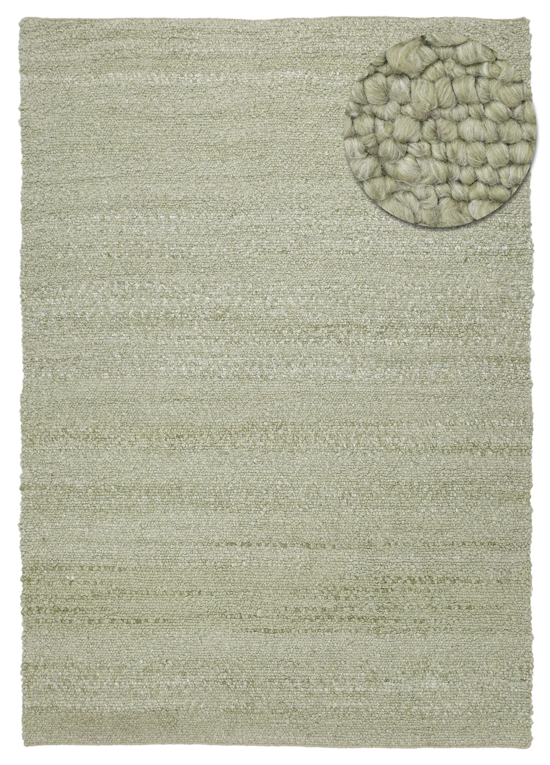 Vloerkleden voor binnen en buiten - Milford Wool Look (groente)