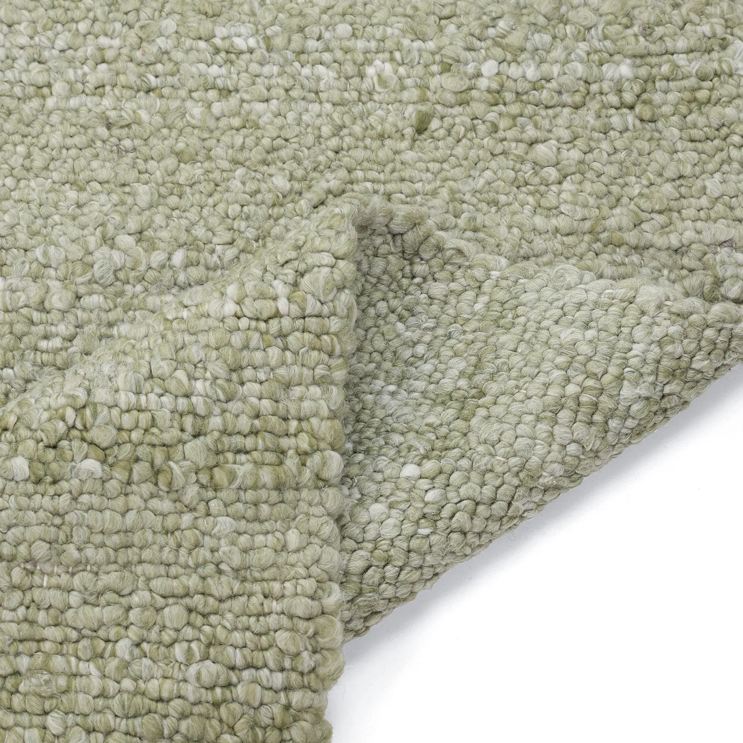 Vloerkleden voor binnen en buiten - Milford Wool Look (groente)