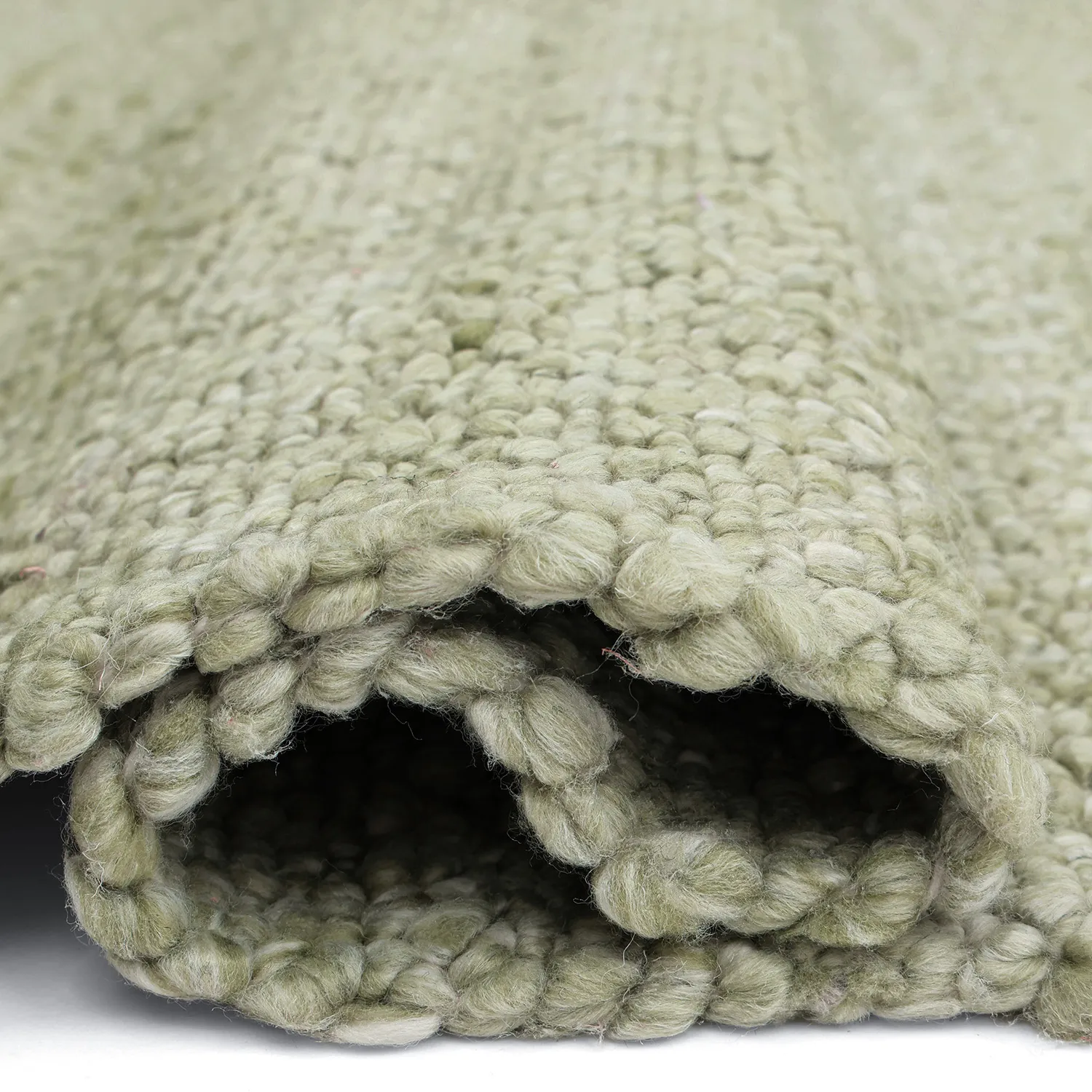 Vloerkleden voor binnen en buiten - Milford Wool Look (groente)