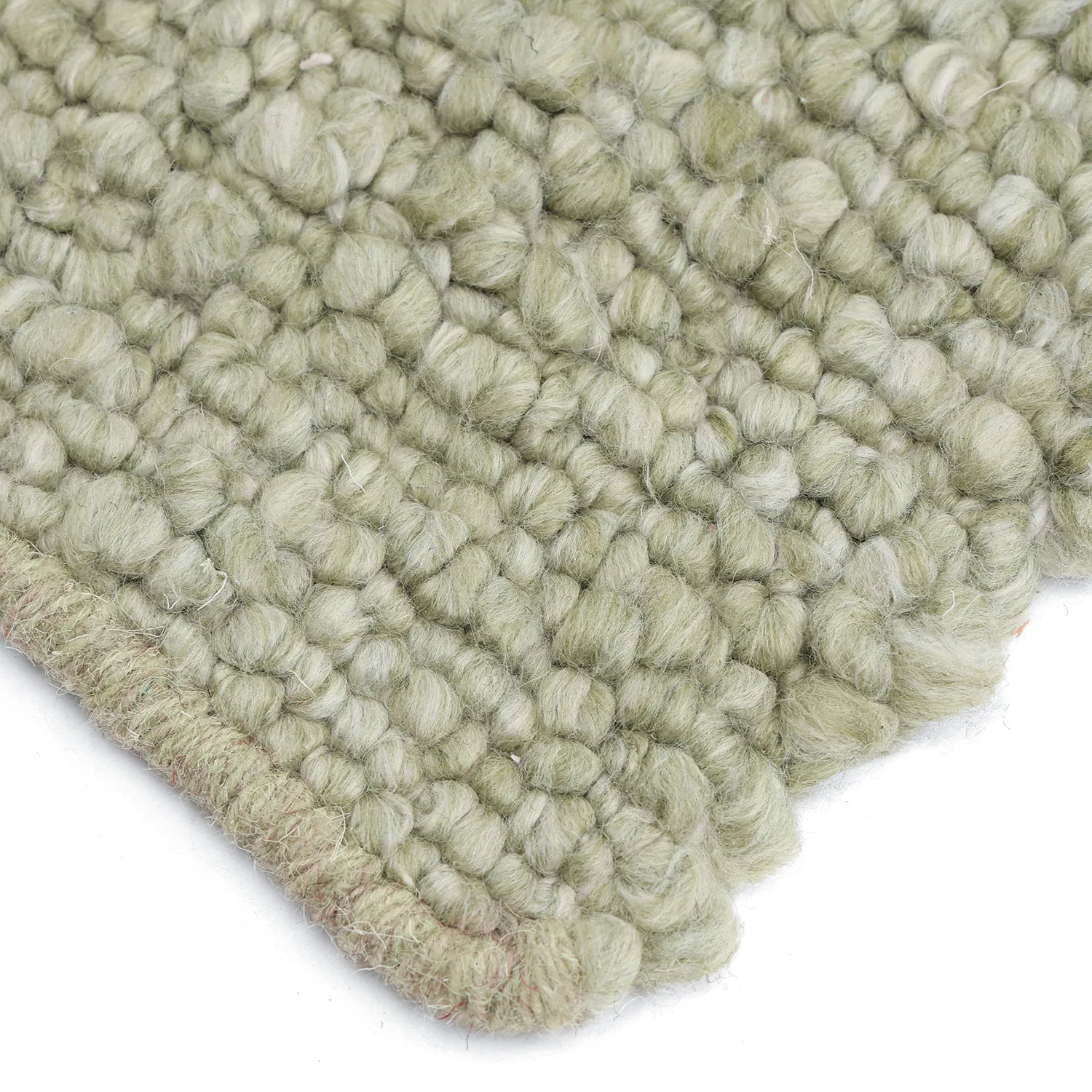 Vloerkleden voor binnen en buiten - Milford Wool Look (groente)