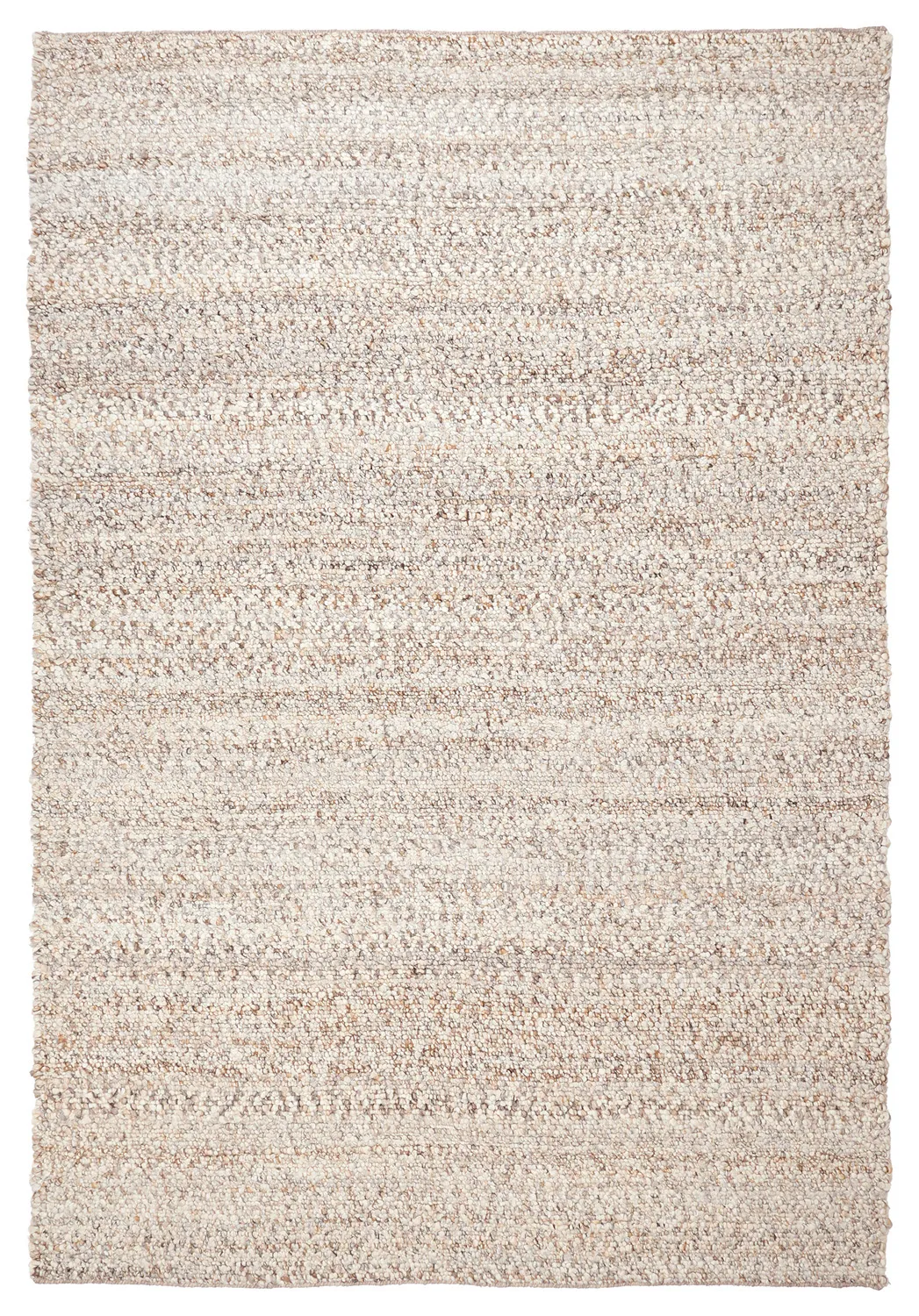 Vloerkleden voor binnen en buiten - Milford Wool Look (grijs/beige)