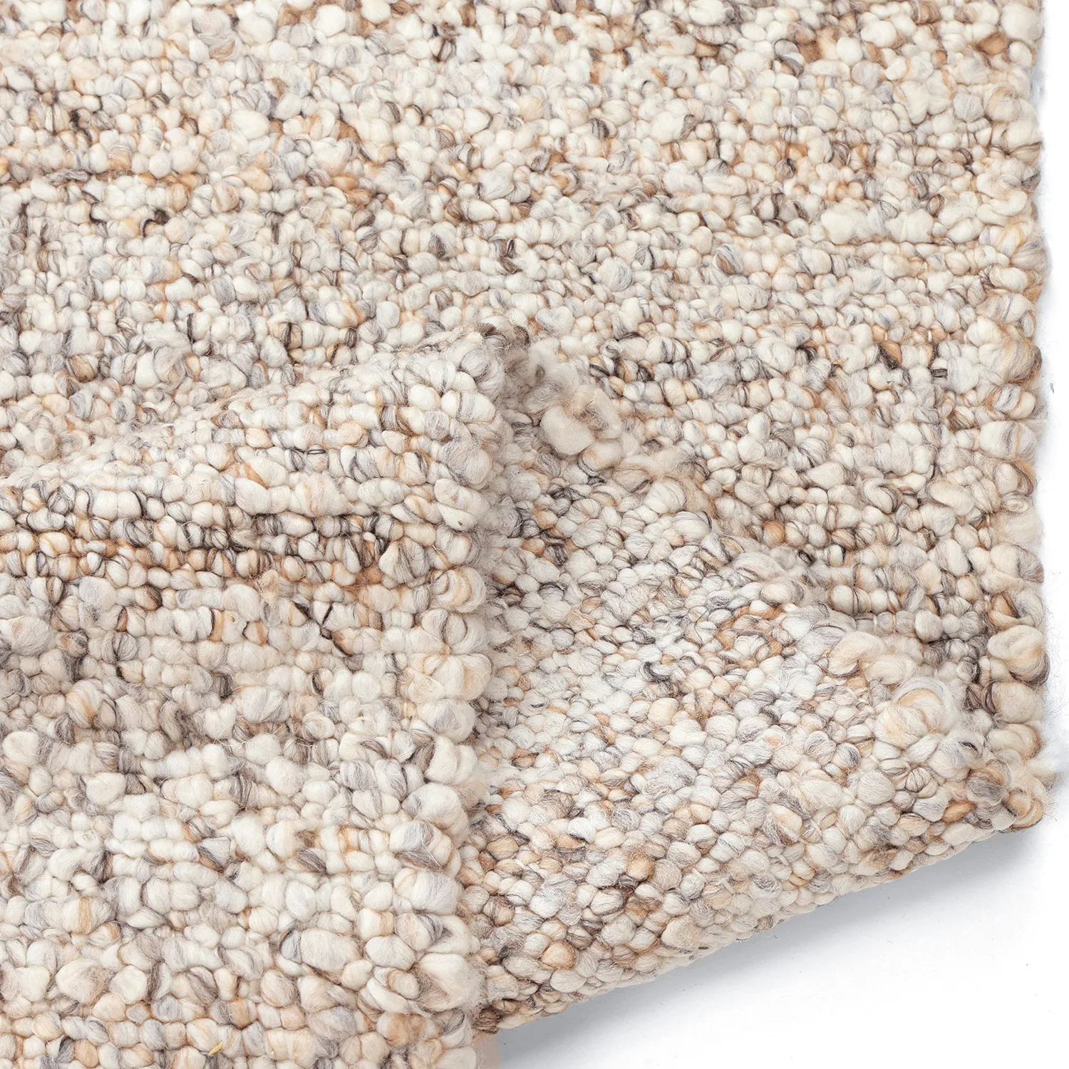 Vloerkleden voor binnen en buiten - Milford Wool Look (grijs/beige)
