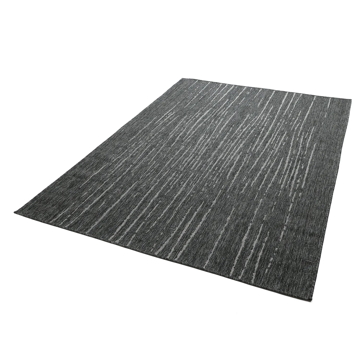 Vloerkleden voor binnen en buiten - Ragusa (zwart/crème)