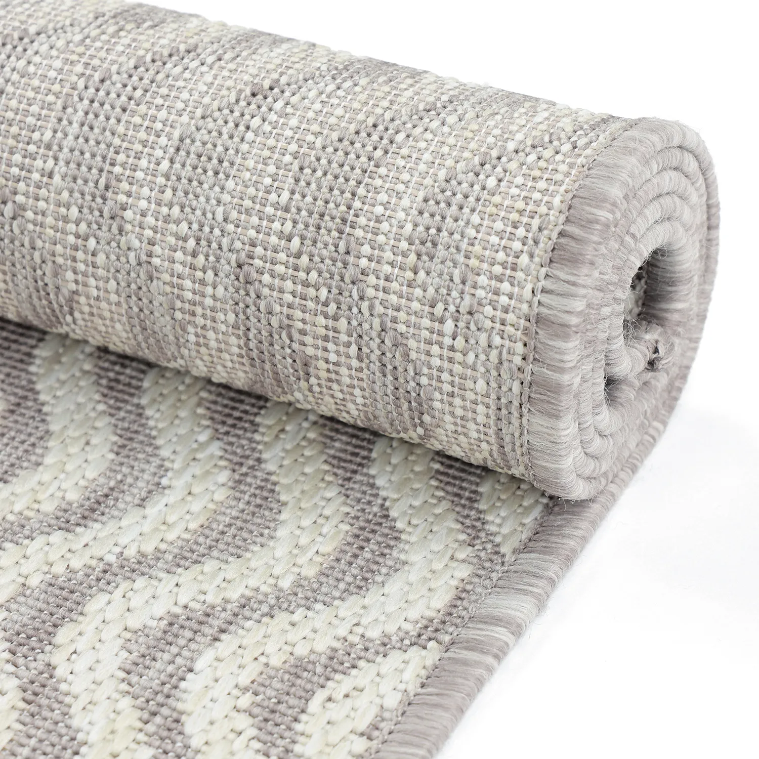 Vloerkleden voor binnen en buiten - Tracino (taupe)
