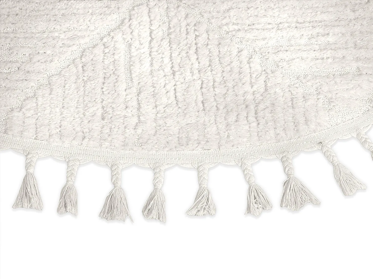 Ronde vloerkleden - Dallas (offwhite)