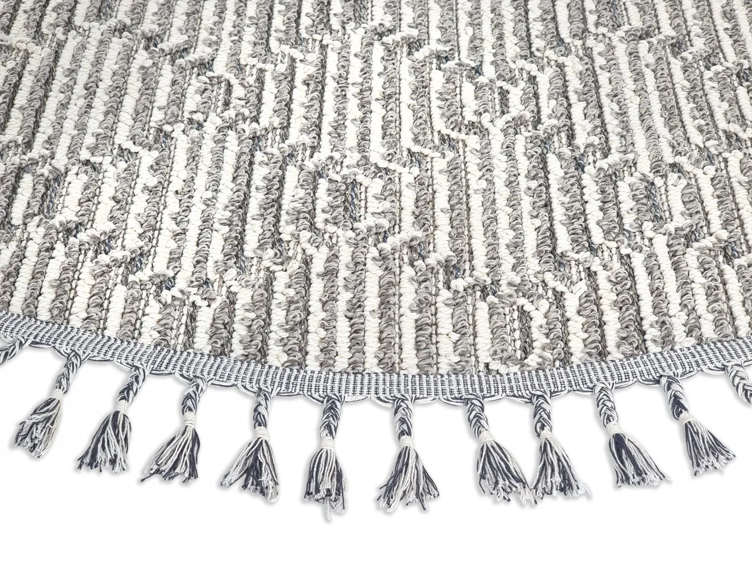 Ronde vloerkleden - Indoor/Outdoor Jordan (grijs)