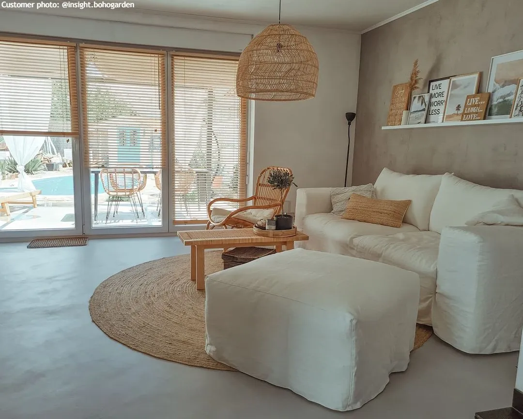 Ronde vloerkleden - San Francisco (jute)