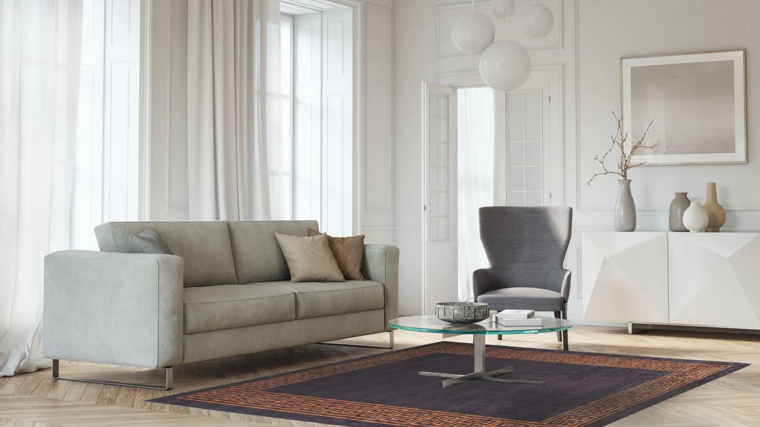 Wilton - Kuba (zwart/bruin)