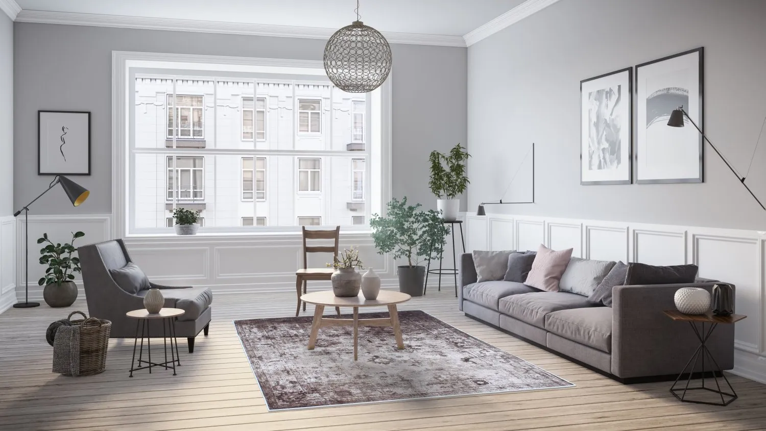 Wilton - Violetta (grijs)