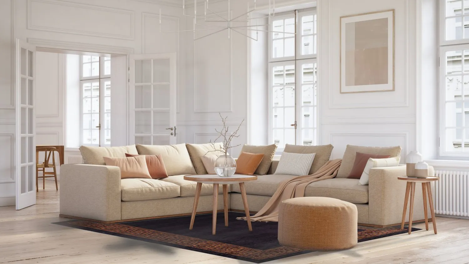 Wilton - Kuba (zwart/bruin)