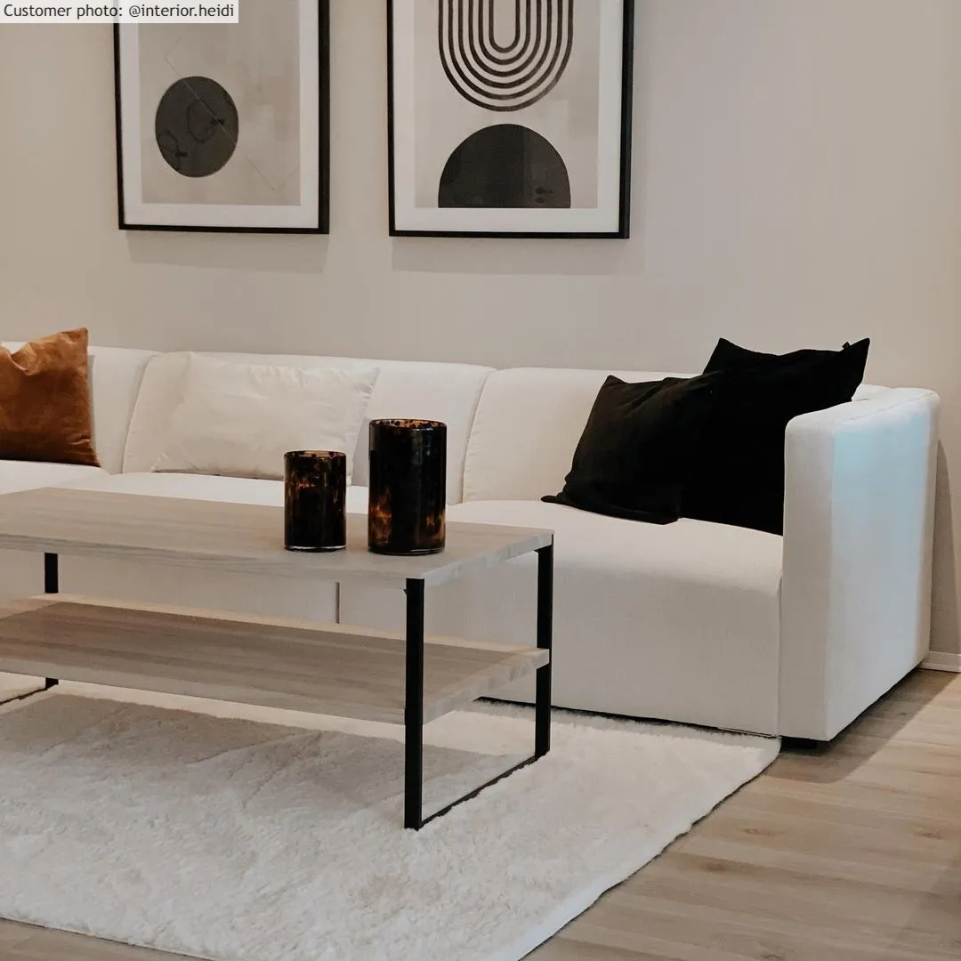 Hoogpolig vloerkleed - Cloud Super Soft (wit)