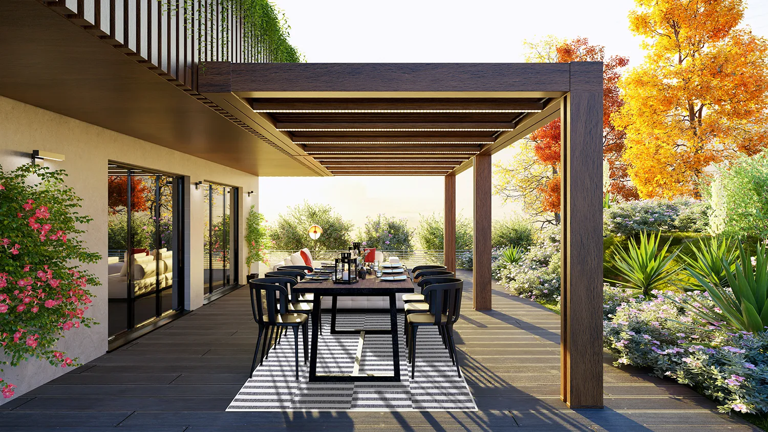 Vloerkleden voor binnen en buiten - Otto (grijs)