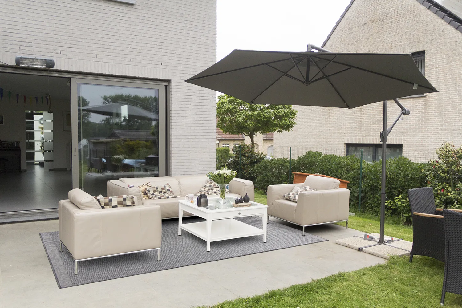 Vloerkleden voor binnen en buiten - Bennett (grijs)