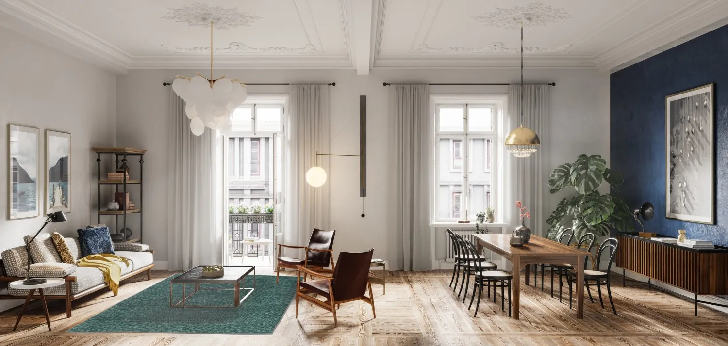 Wilton - Favone (blauw/groen)