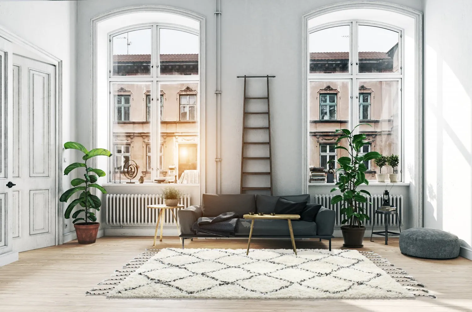 Wollen-vloerkleed - Sevilla Berber