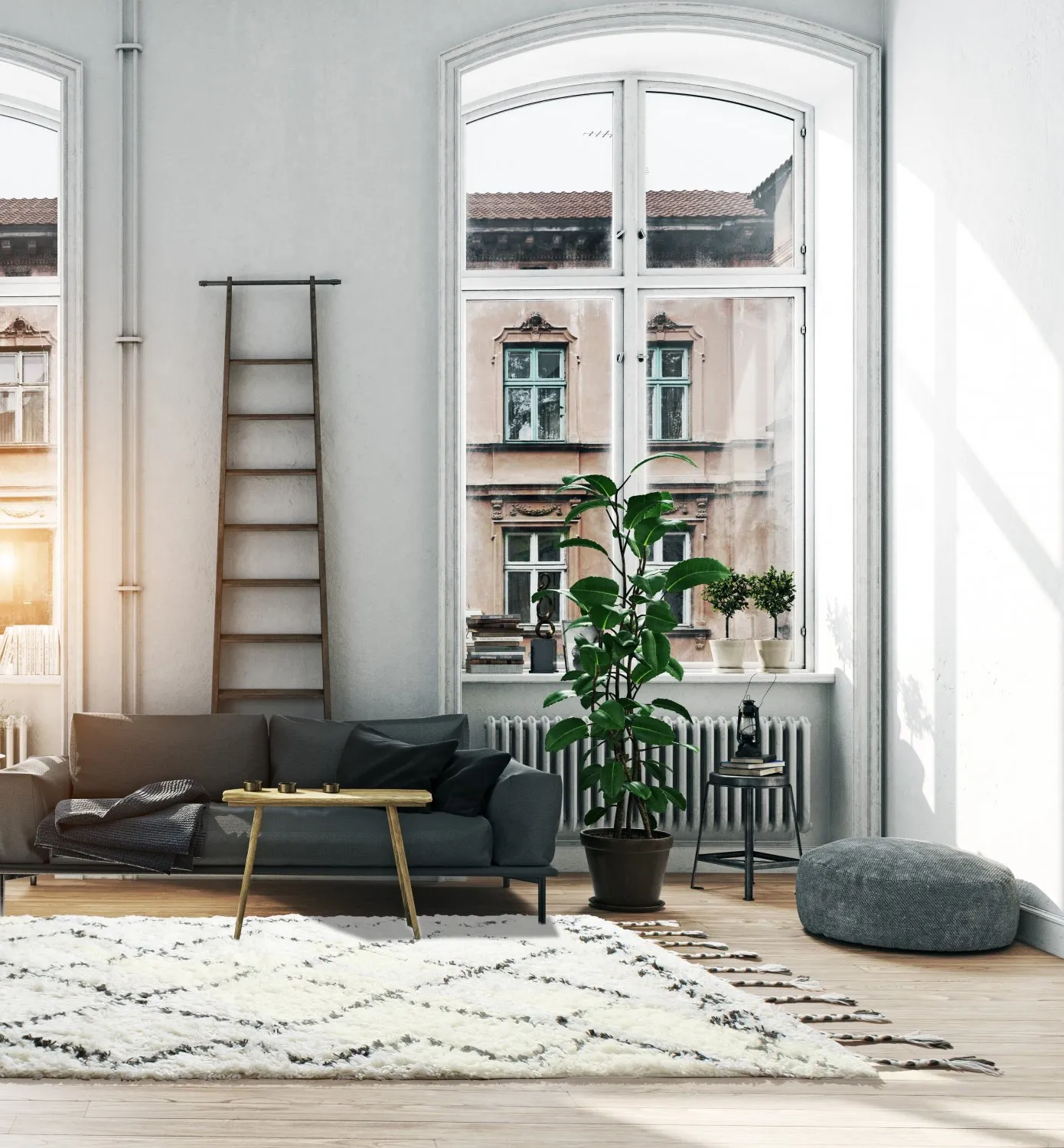 Wollen-vloerkleed - Savoca Berber