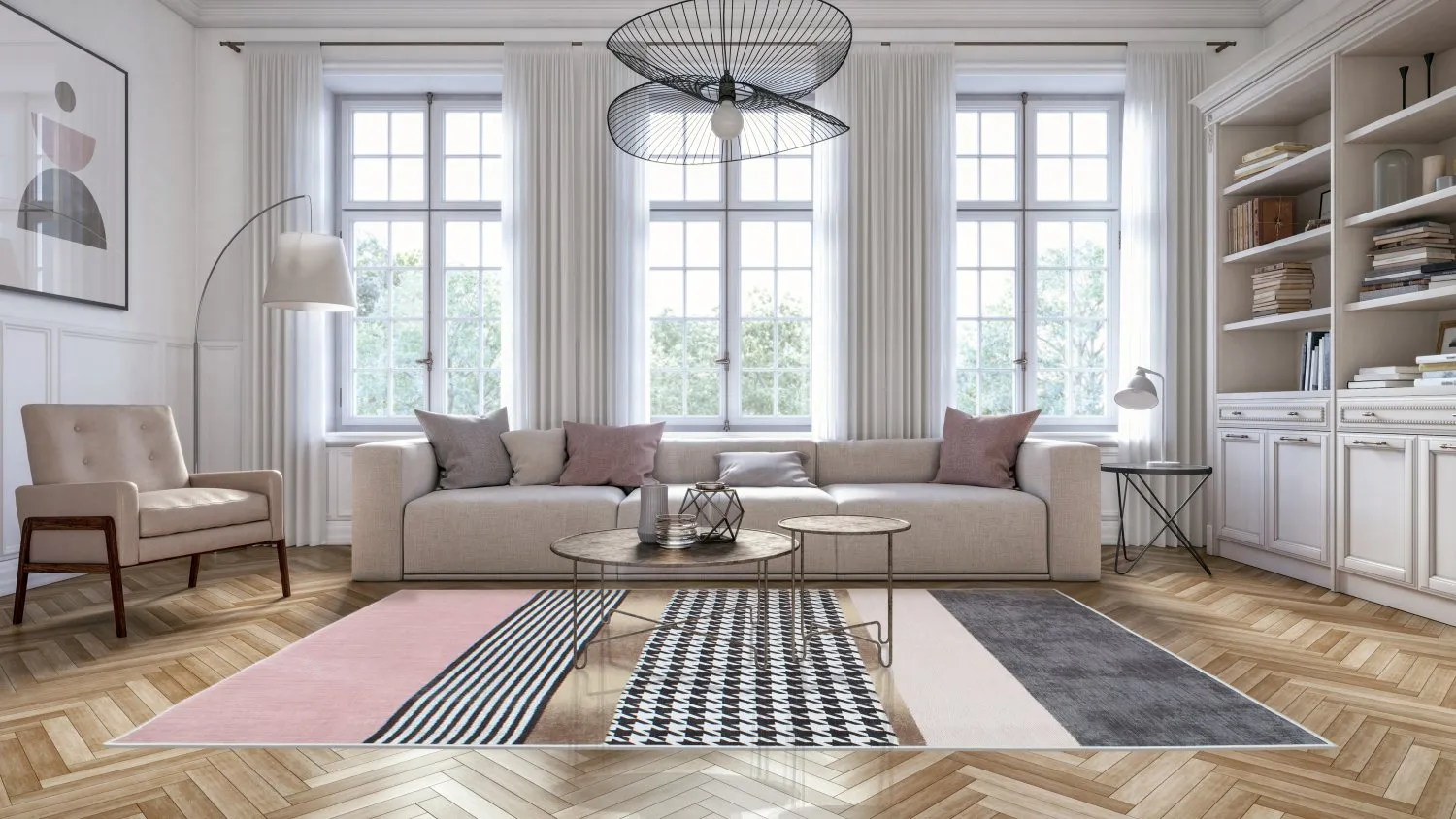 Wilton - Esme (roze/multi)