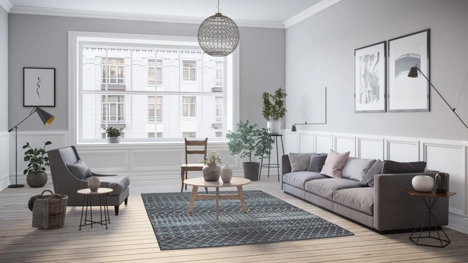 Wilton - Stella (zwart/wit)