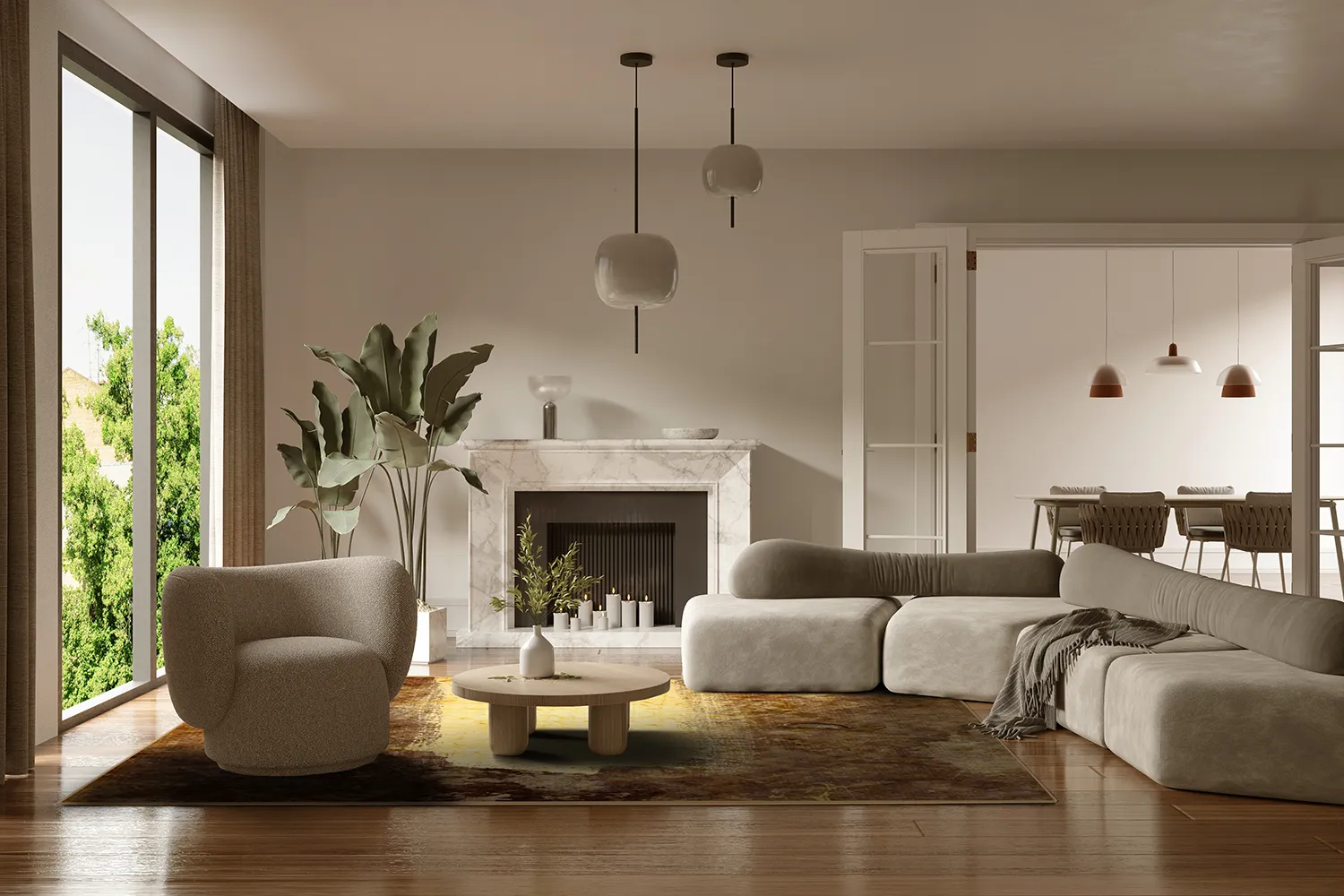 Wilton - Agost (bruin/beige)