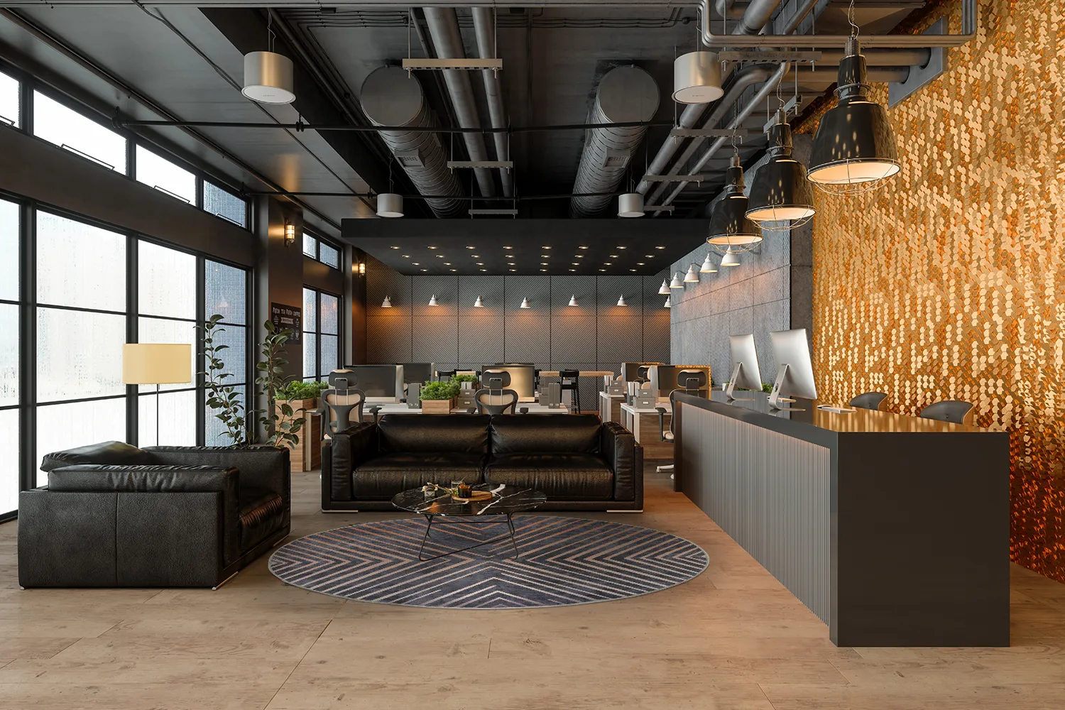 Rond vloerkleed - Amorgos (cloud)