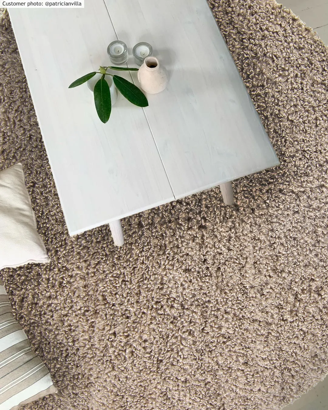 Ronde vloerkleden - Antuco (bruin)