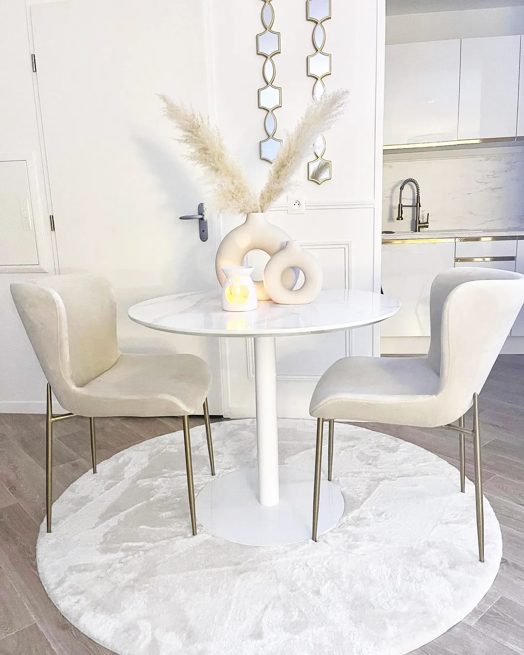 Ronde vloerkleden - Frutillar (offwhite)